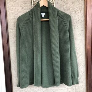 LL Bean Classic Shawl Collar Cardigan
